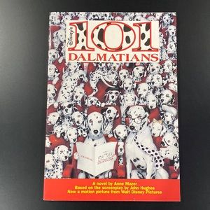 101 Dalmatians Novelization by Anne Mazer - Paperback Novel